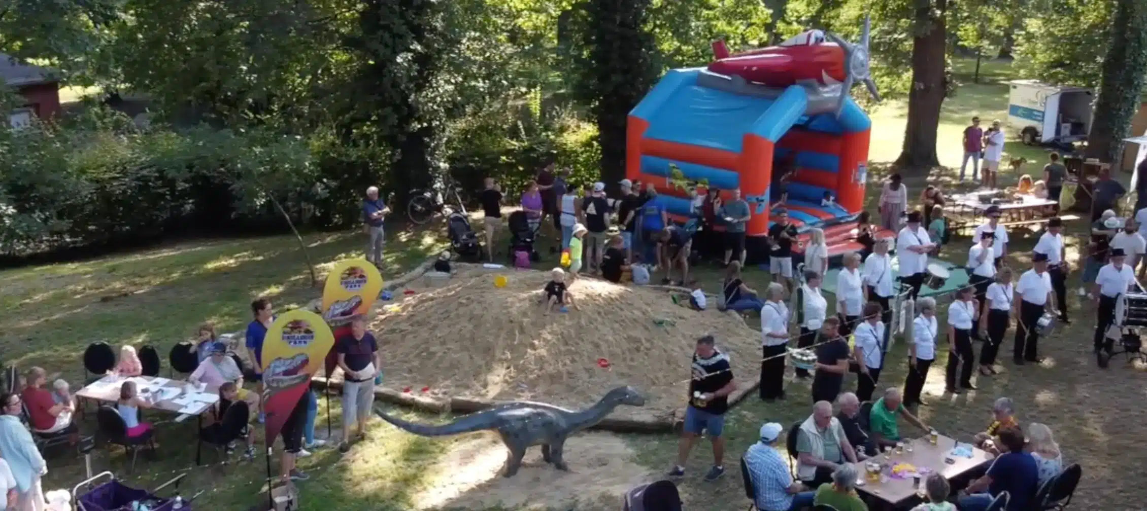 Sommerfest Mardorf XXL Sandkasten